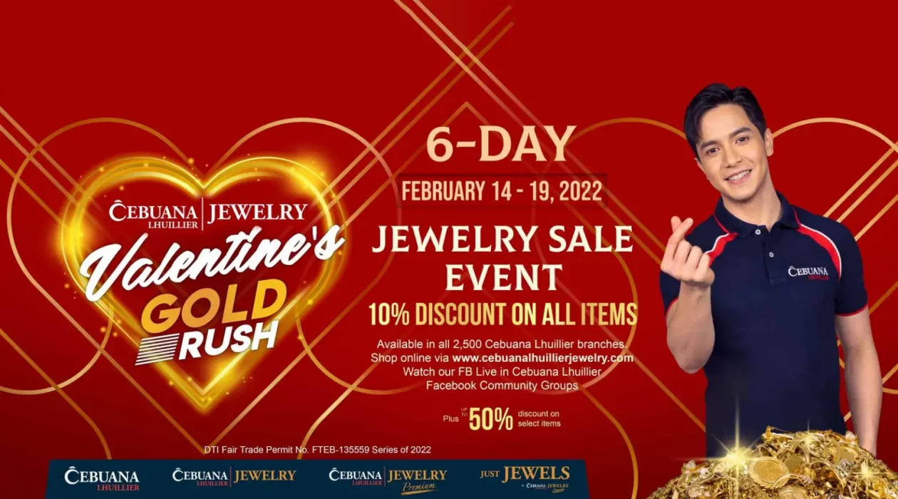 Let Love Sparkle with Cebuana Lhuillier Jewelry’s Special Valentine Sale