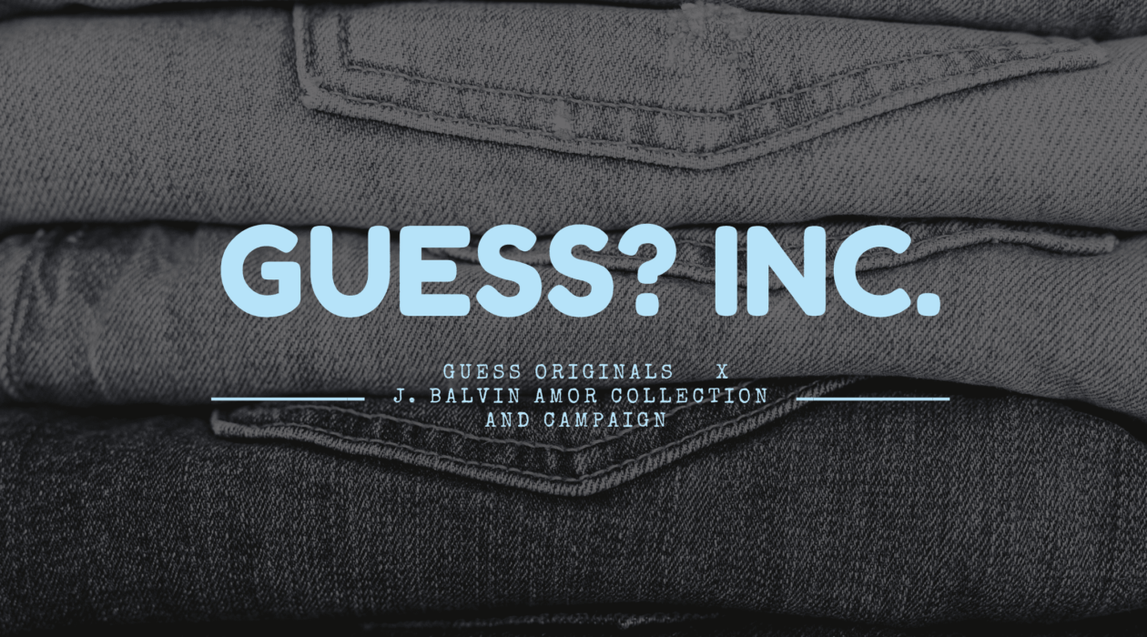 GUESS ORIGINALS x J BALVIN AMOR COLLECTION AND CAMPAIGN