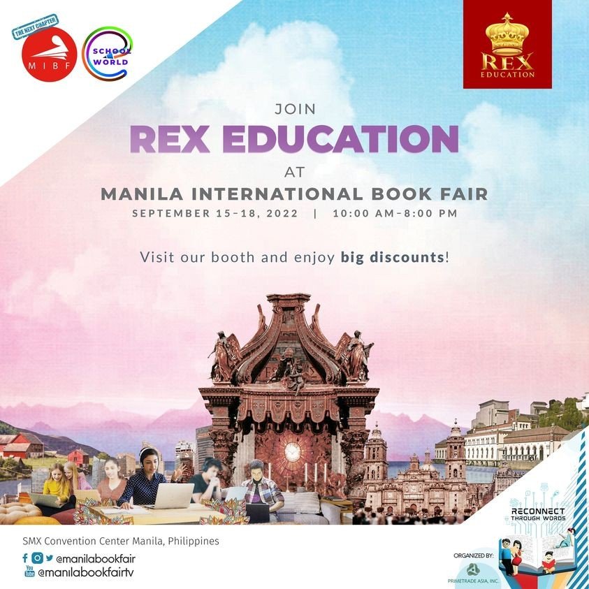 Rex Education at Manila International Book Fair 2022